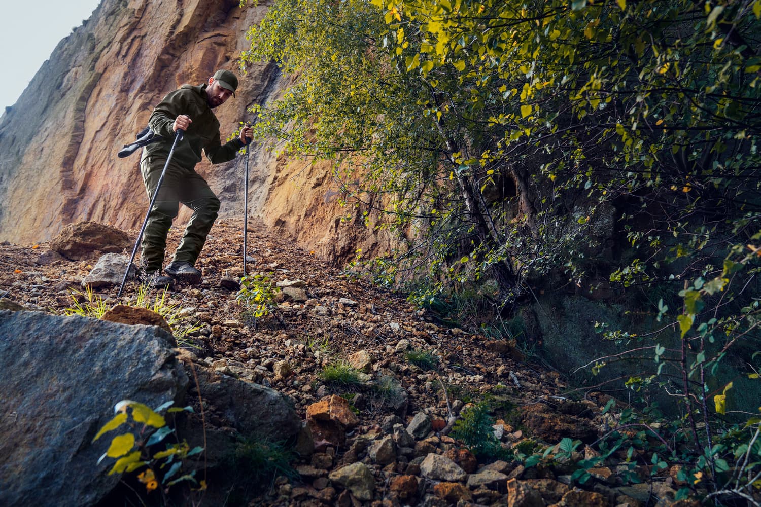 Hawker Shell II Trousers Pine Green, view: 1