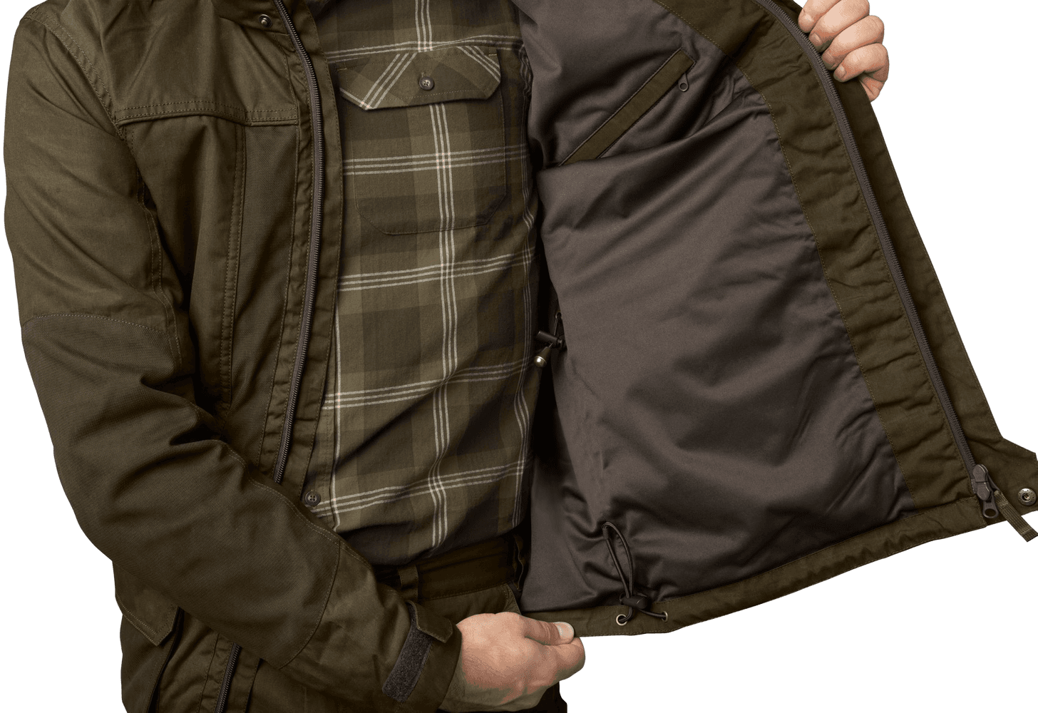 Key-Point Elements Jacket Dark Brown Pine Green, view: 6