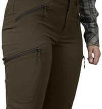 Larch Stretch Trouser Women Chocolate Torte Pine Green/ - view: 4
