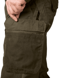 Key-Point Elements Trousers Dark Brown Pine Green - view: 4