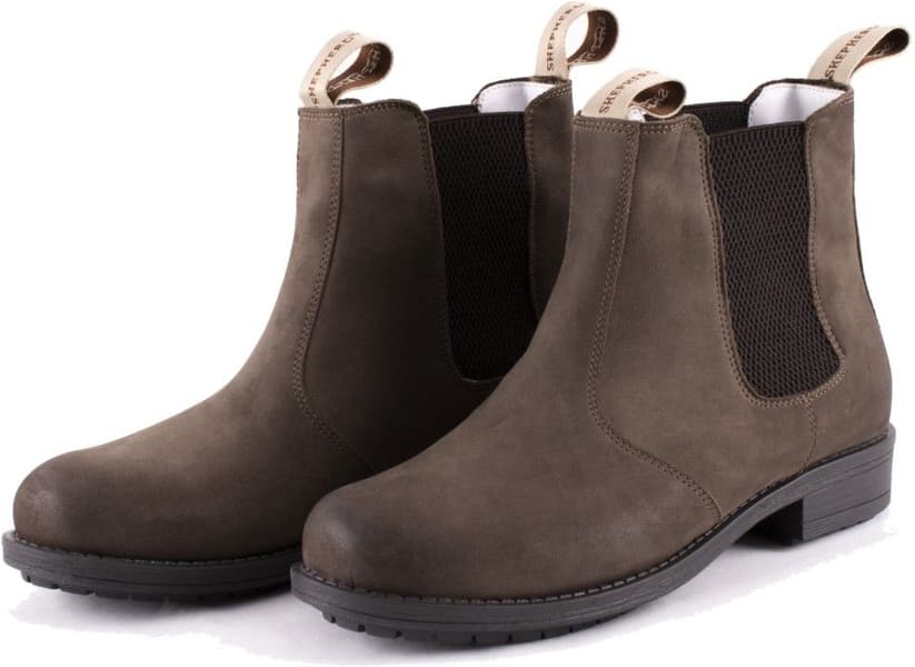 Shepherd Sanna Läder Brunt, view: 2