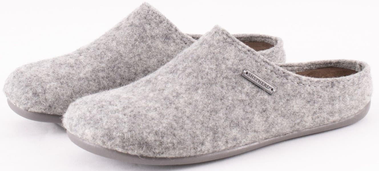 Shepherd M's Jon Slipper Grey, view: 2