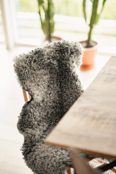 Visby svenskt fårskinn 100x60 cm Natur/Beige, view: 3