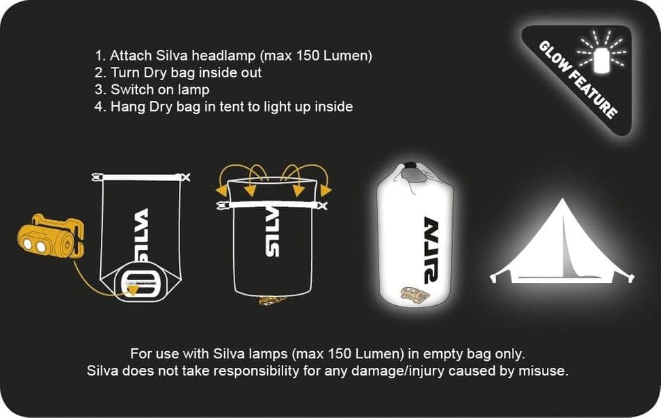 Dry Bag Genomskinlig TPU-V 12L, view: 3