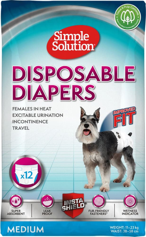 Disposable Diapers 12 pcs M, view: 0