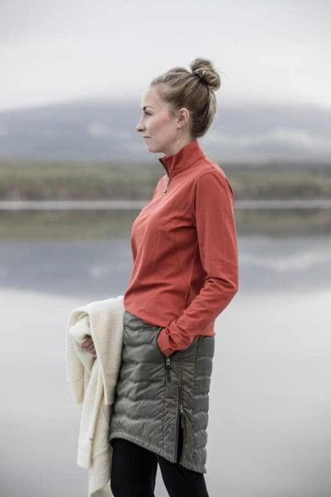 Short Down Skirt Black, view: 2