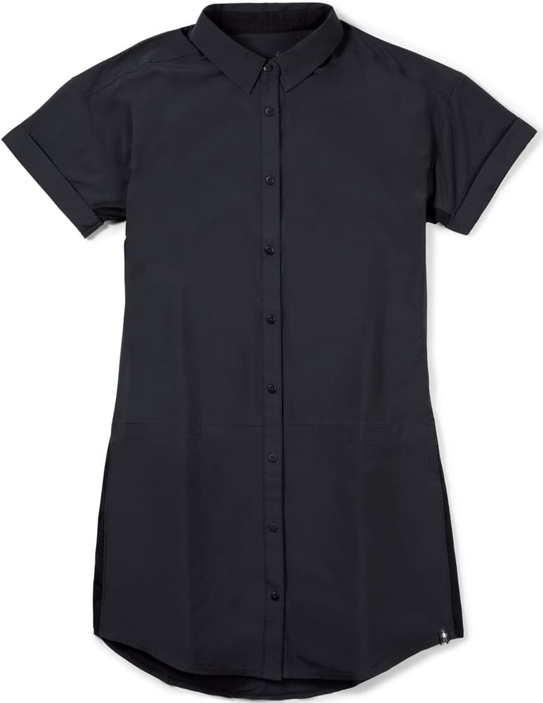 W's MS Shirt Dress Black, view: 0