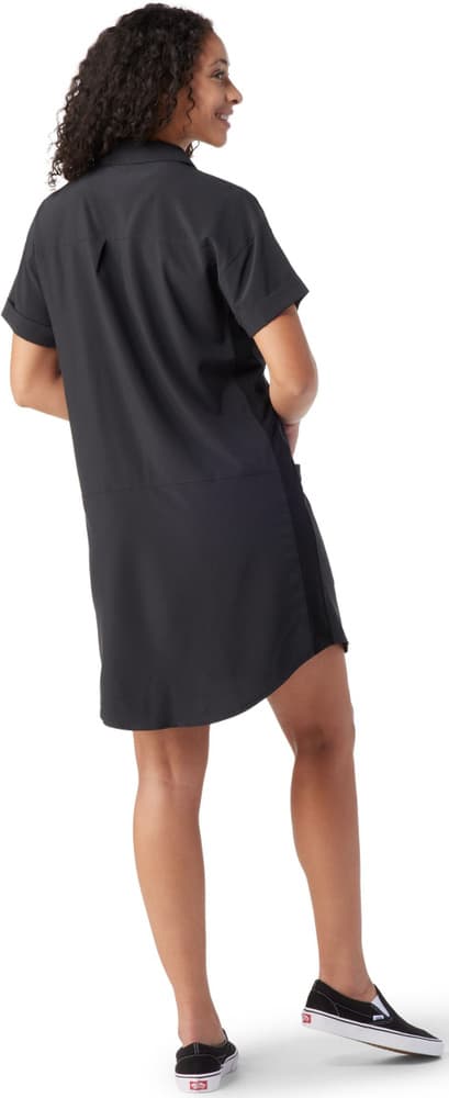 W's MS Shirt Dress Black, view: 2