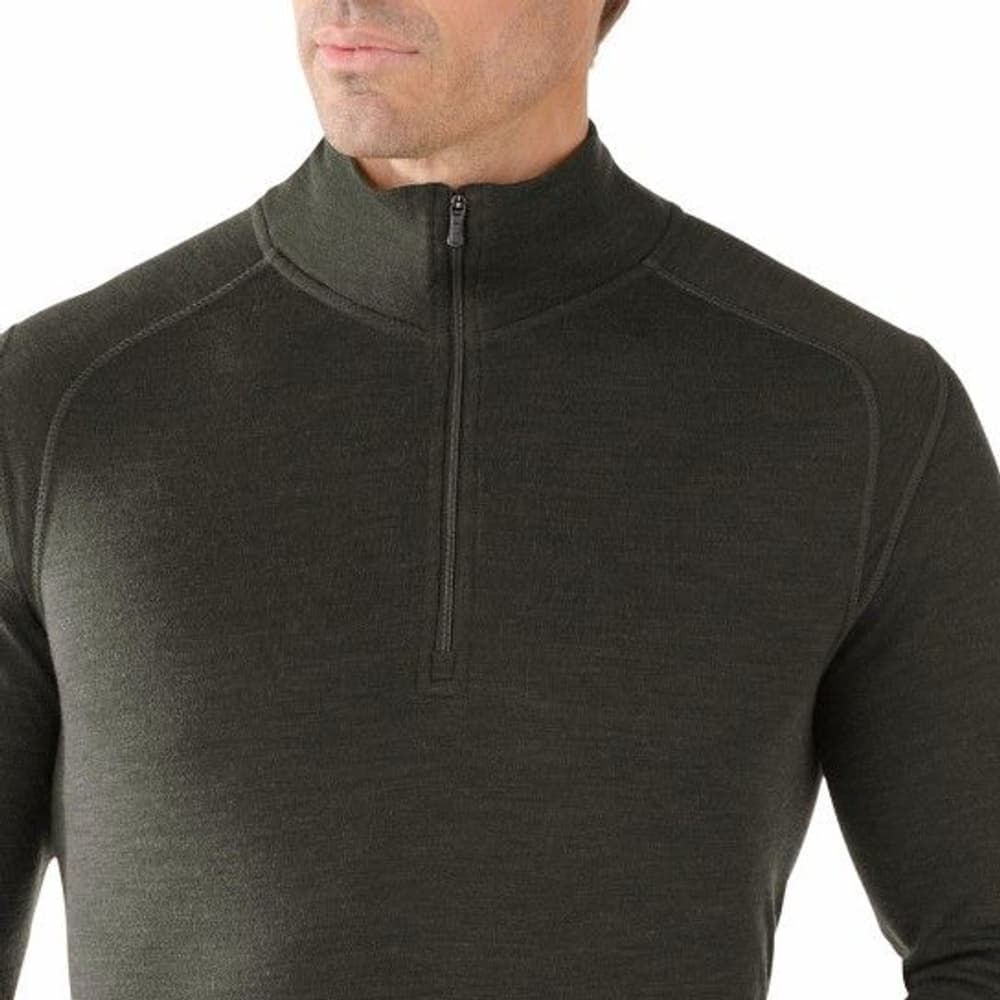 M's Mid 250 Zip T Olive Heather, view: 1
