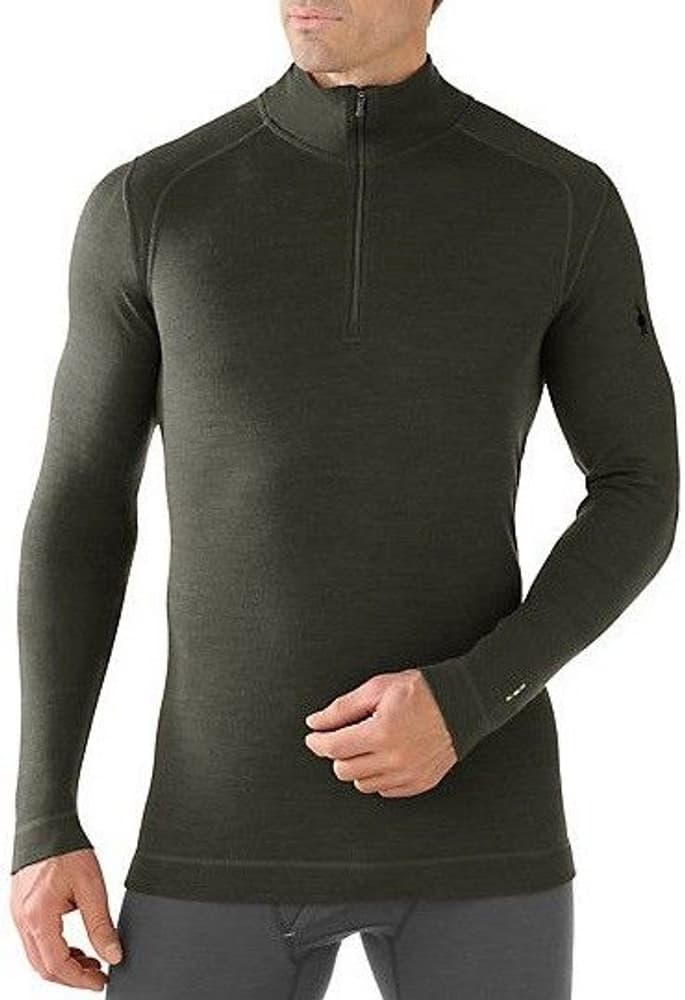 M's Mid 250 Zip T Olive Heather, view: 0