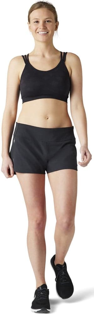 W's Seamless Strappy Bra Black, view: 1