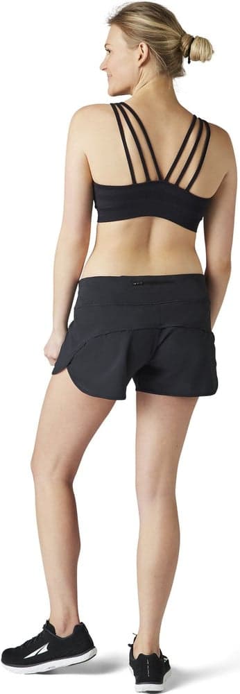 W's Seamless Strappy Bra Black, view: 2