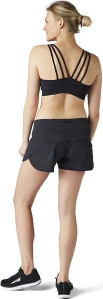 W's Seamless Strappy Bra Black, view: 2