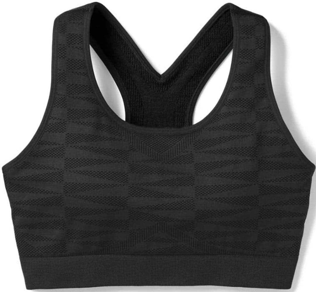 W's Seamless Racerback Bra Black, view: 0