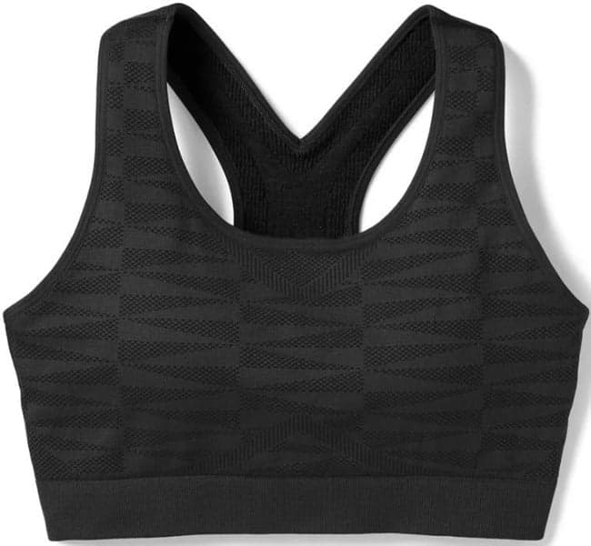 W's Seamless Racerback Bra Black, view: 0