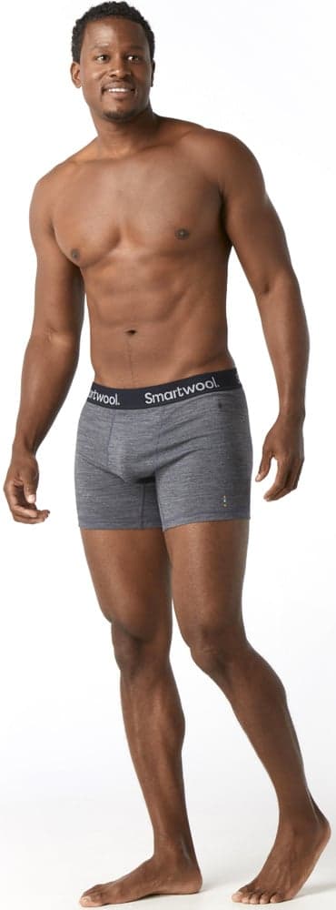 M's MS150 Boxer Brief Med Gray Heather, view: 1