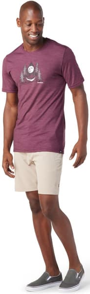 M's MS150 Midnight Snooze SS Slim Argyle Purple Heather, view: 1