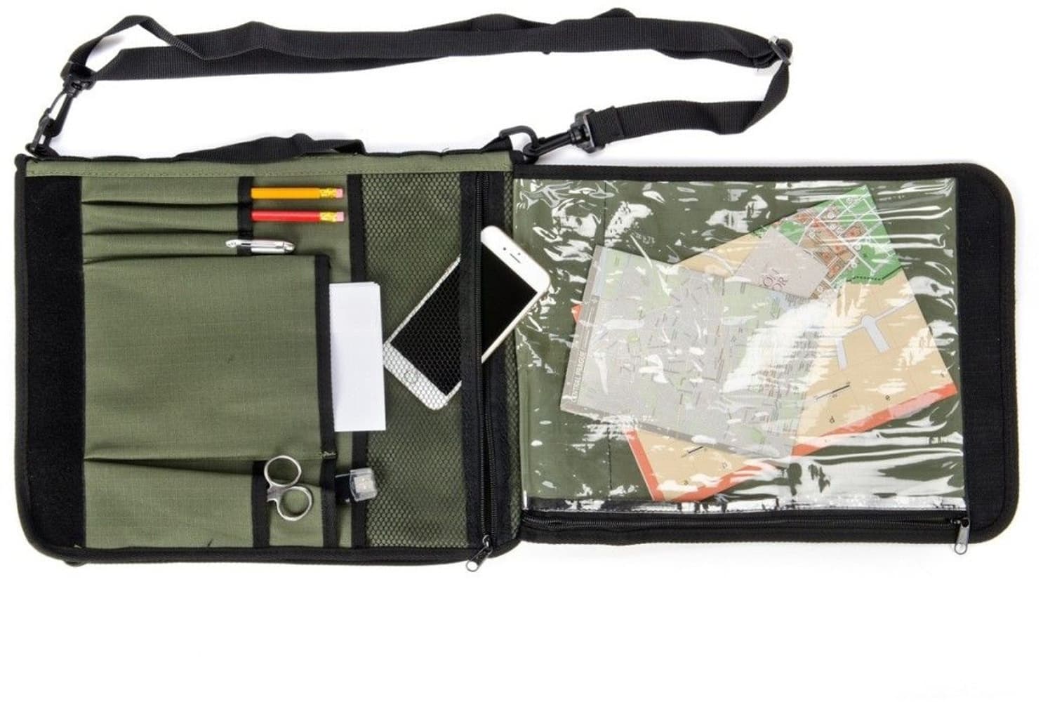 Grab A4 Olive, view: 1