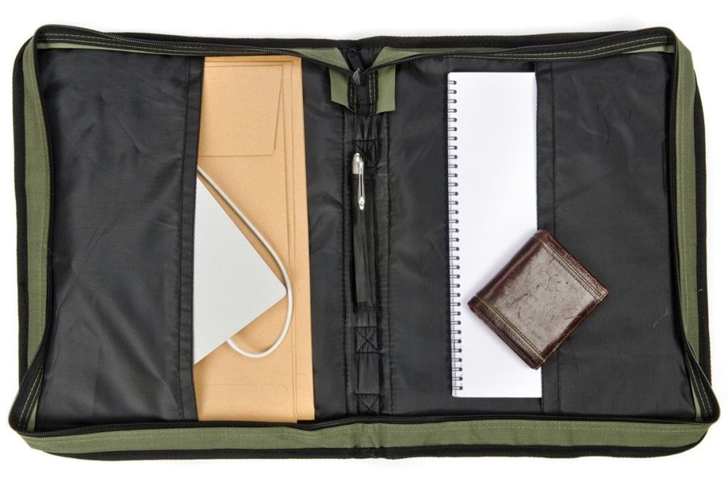 Grab A4 Olive, view: 5