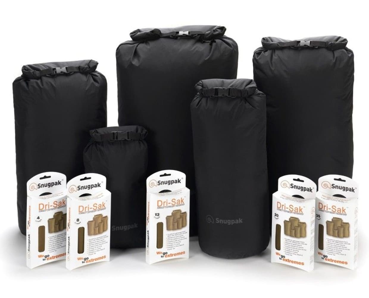 Dri-Sak 35L Black XXL, view: 1