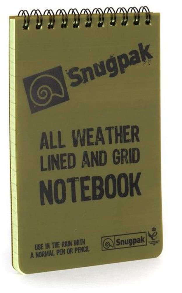 Water Resist Notebook Olive, view: 0