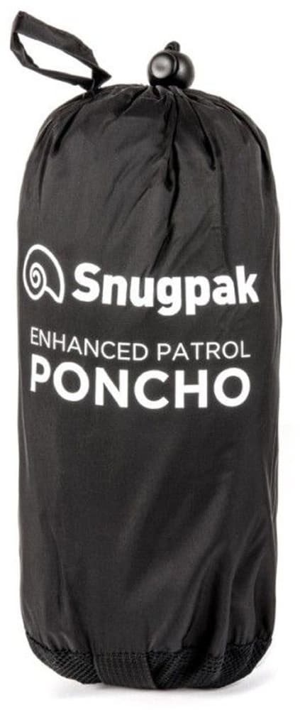 Enhanced Patrol Rain Poncho Black, view: 1
