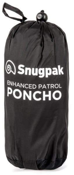 Enhanced Patrol Rain Poncho Black, view: 1