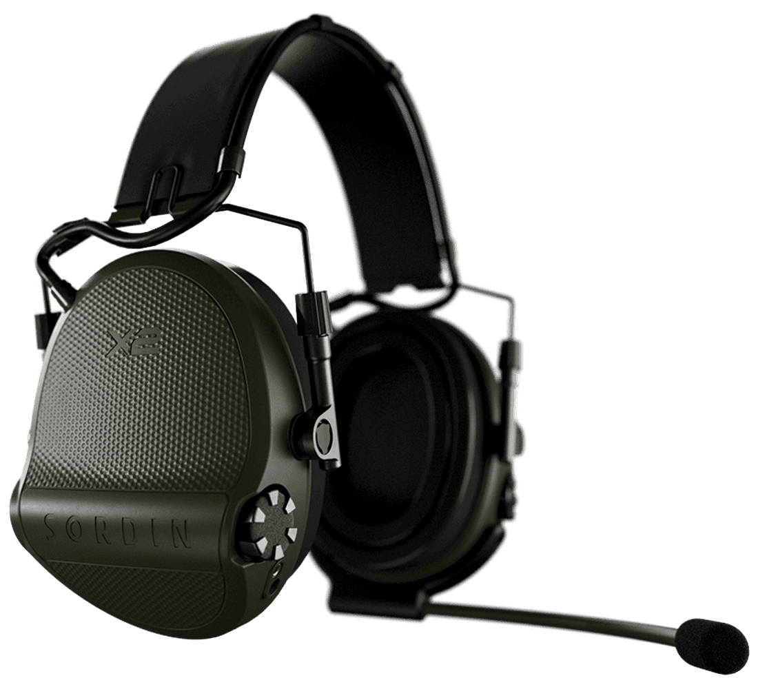 Supreme X2 BT Green Headband Leather Memory Foam, view: 0