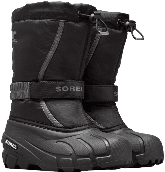 Kids Flurry Black/City Grey, view: 1