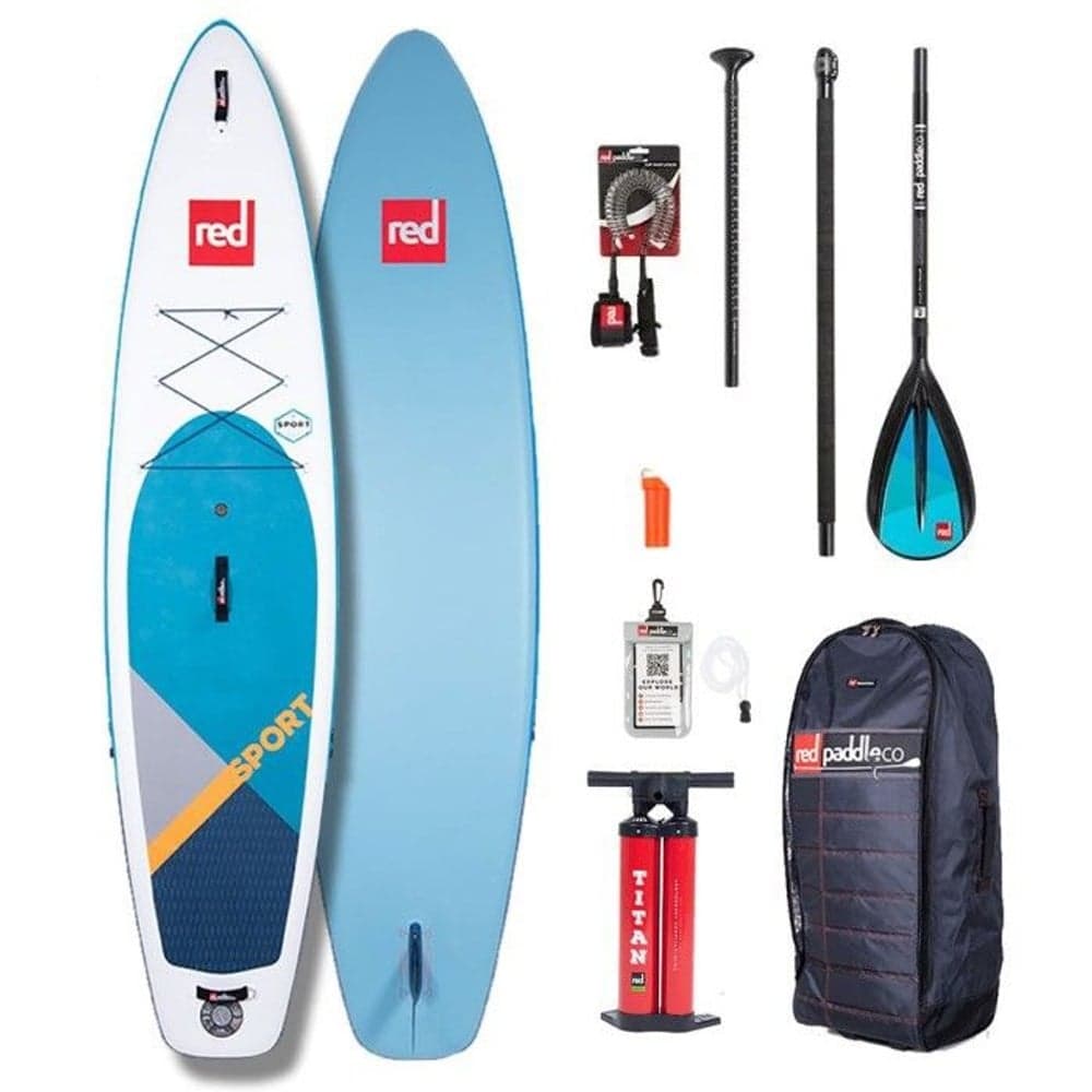 Red Paddle Touringpaket CO 11.0 x 30 Sport MSL för små till medelstora paddlare, view: 0