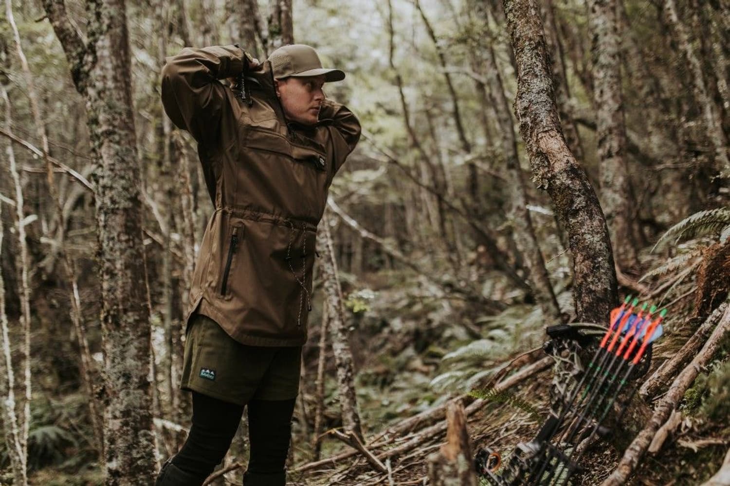 Evolution Smock Heather Brown, view: 3