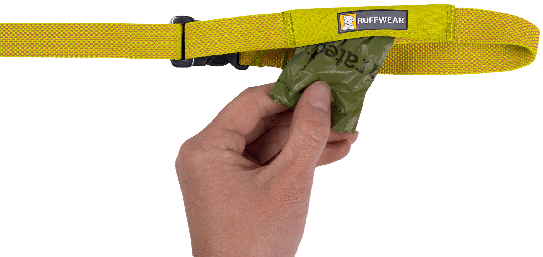 Flagline Leash Lichen Green, view: 2