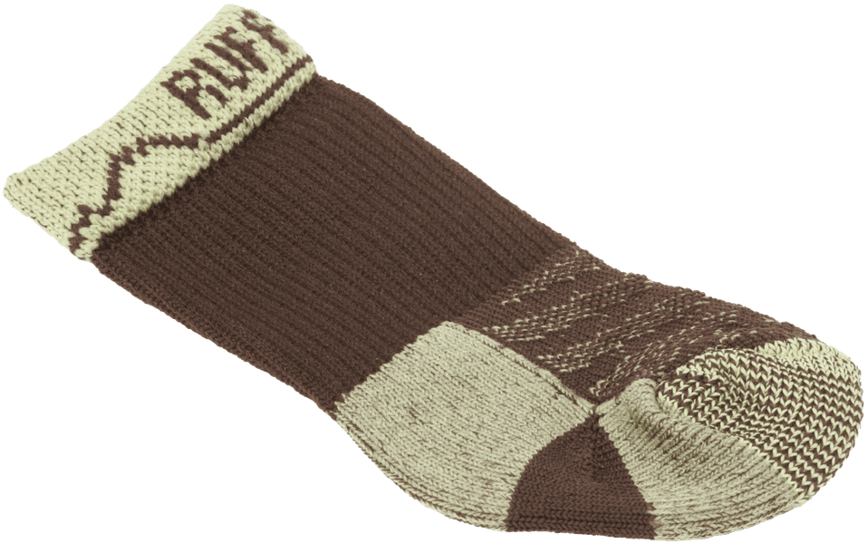 Bark'n Boot Socks Earth Brown, view: 1