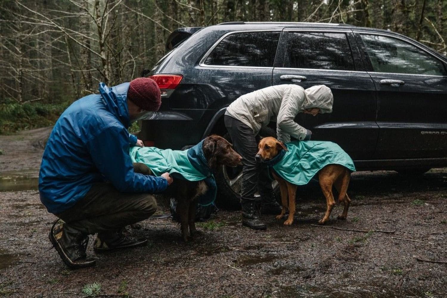 Dirtbag Dog Towel Aurora Teal, view: 5