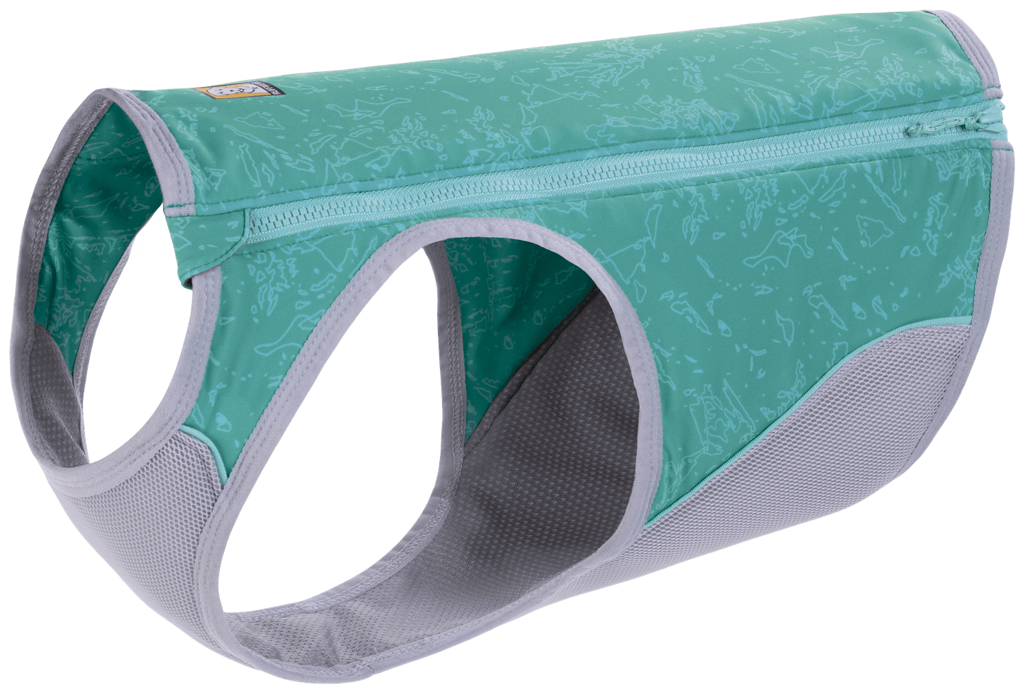 Swamp Cooler Zip Vest Aurora Teal, view: 0