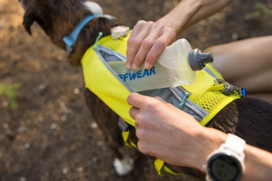 Trail Runner Running Vest Lichen Green, view: 12