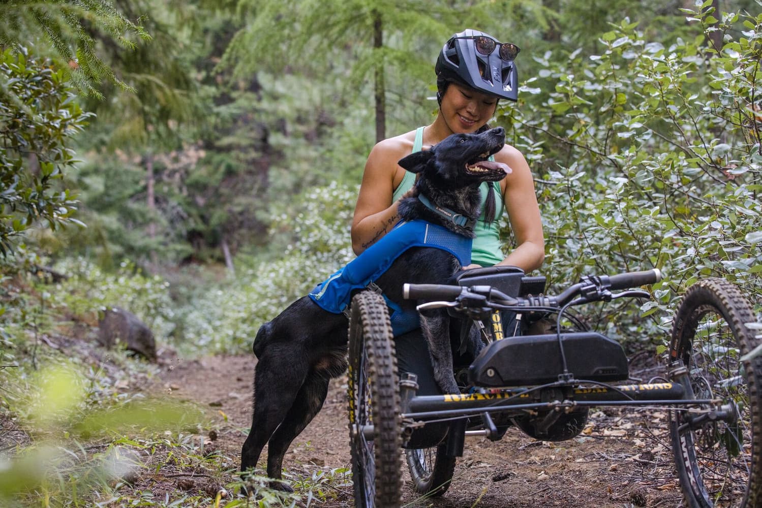 Trail Runner Running Vest Blue Pool, view: 14