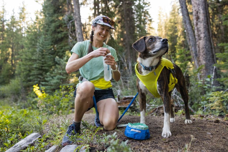 Trail Runner Running Vest Lichen Green, view: 10