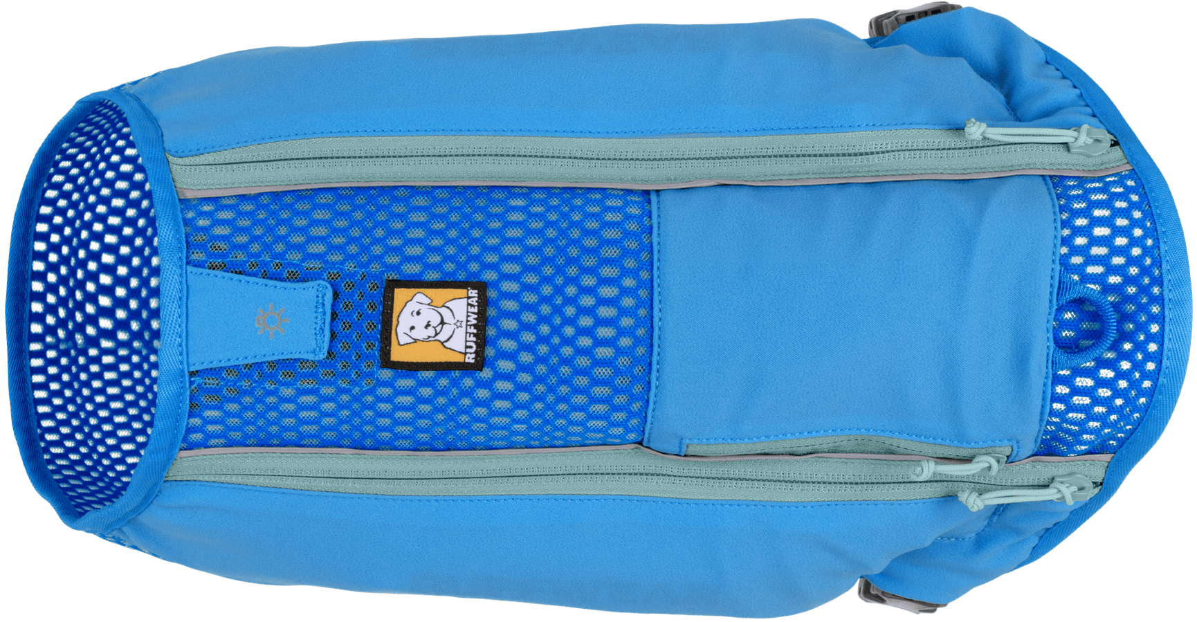 Trail Runner Running Vest Blue Pool, view: 2