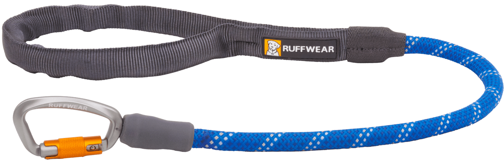 Knot-a-Long Short Rope Leash Blue Pool, view: 0