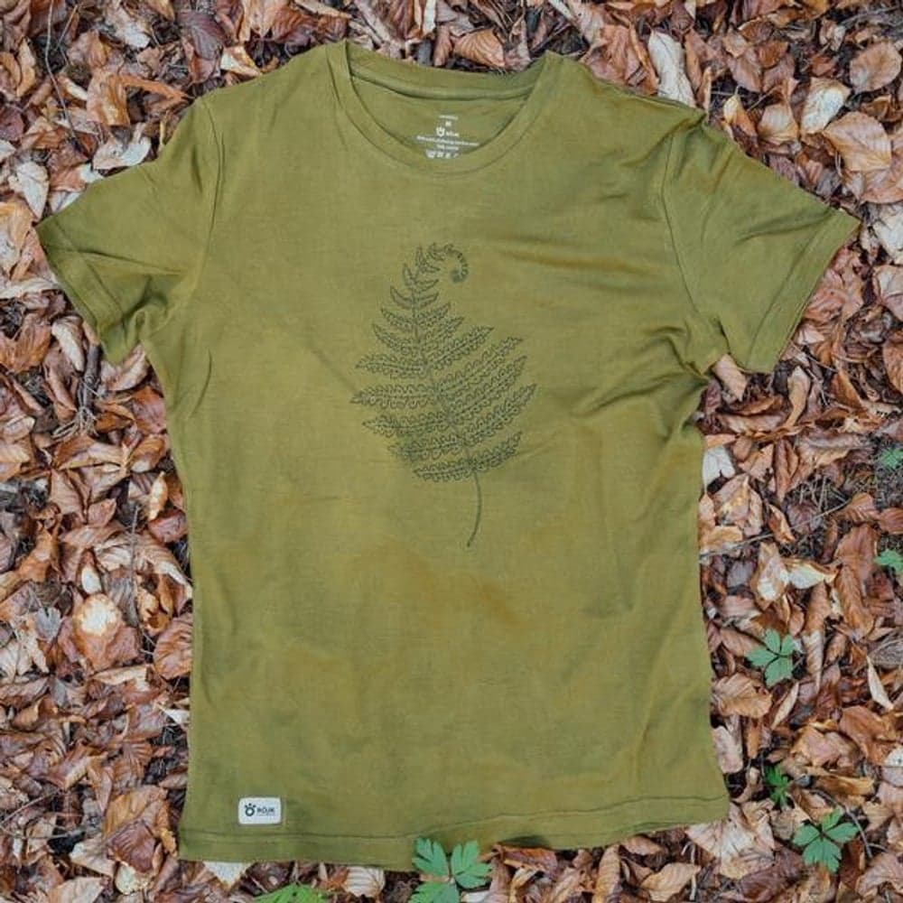 W's Stroller Merino Tee Green Fern, view: 0