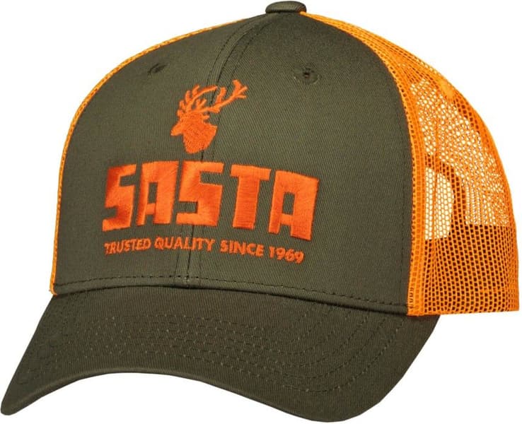 Deer cap Forest Green/Orange, view: 0