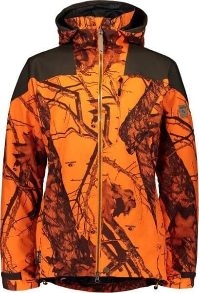 productImage: W's Aurora Camo Jacket Orange Blaze