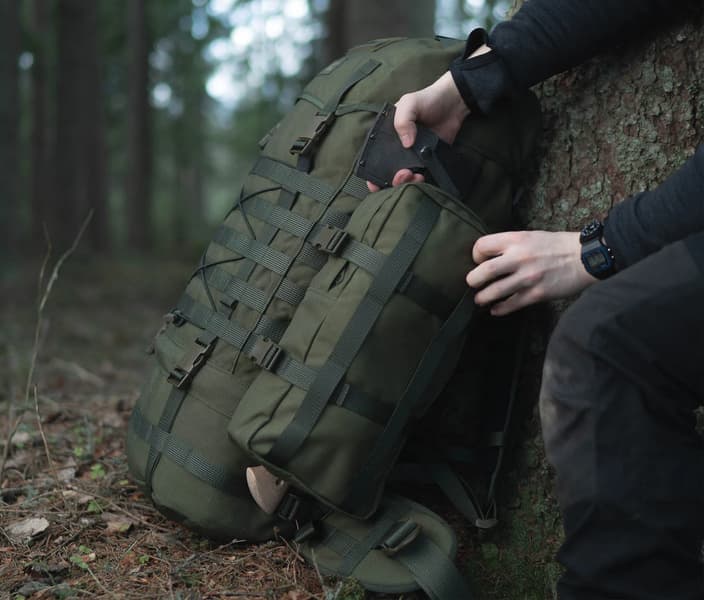 Side Pouch 6L Brown, view: 4