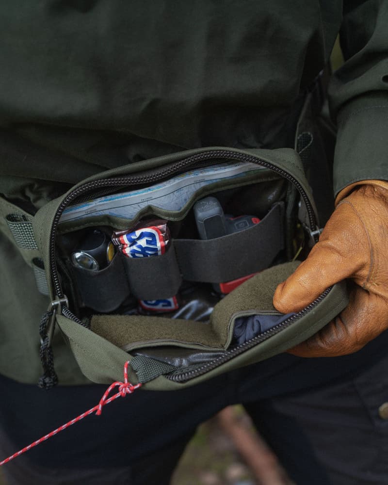 Kukkaro Hip Pack Brown, view: 1