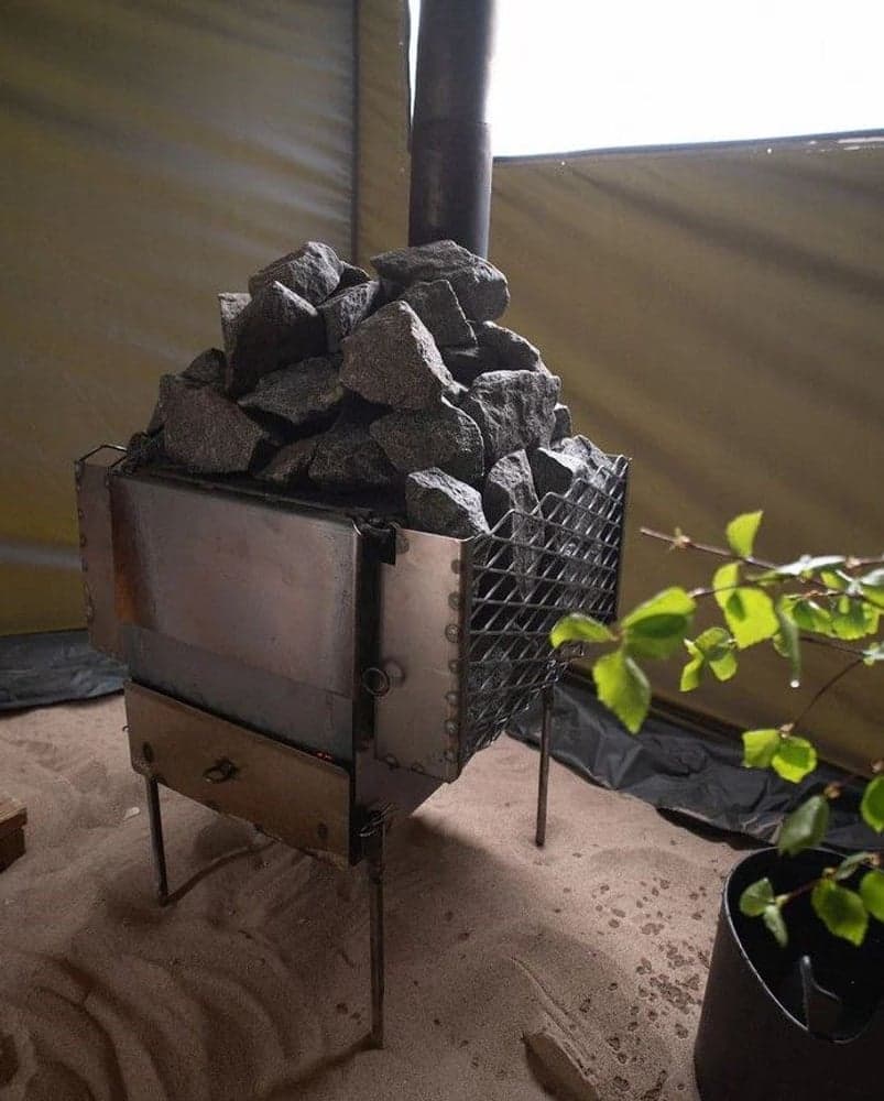 Sauna Tent Stove, view: 1