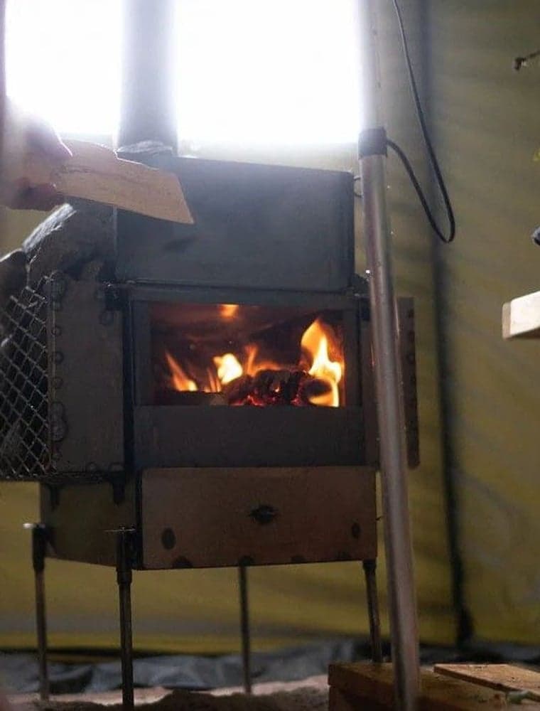 Sauna Tent Stove, view: 2
