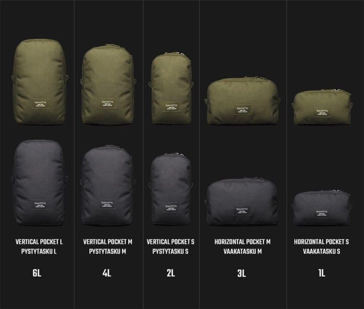 Vertical Pocket S Black, view: 3