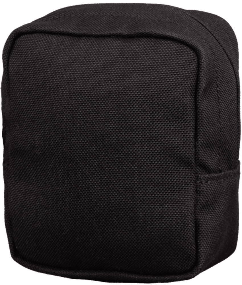 Zipped GP pouch 2x2 Black, view: 0
