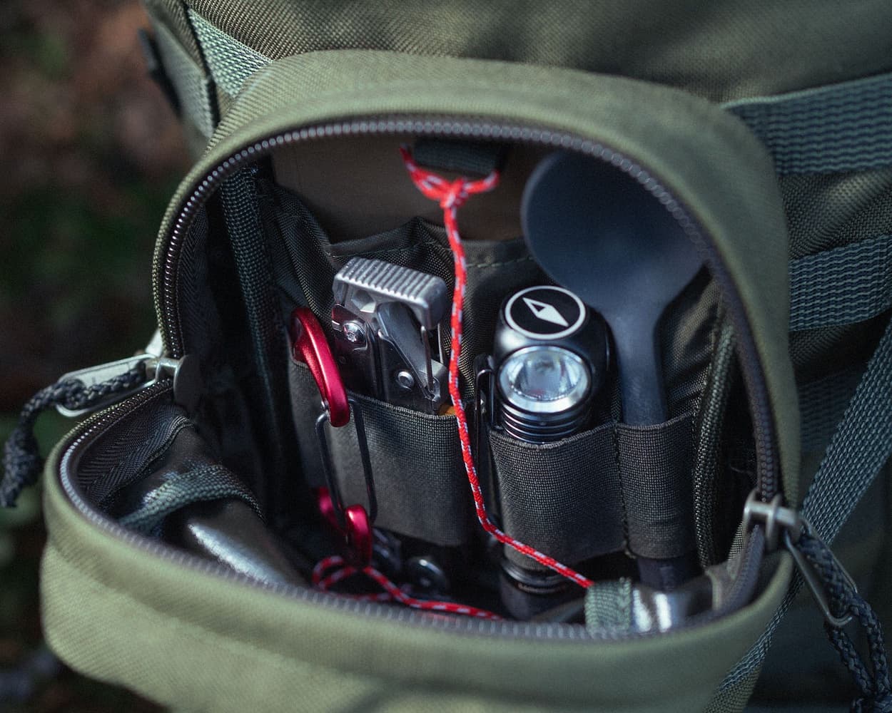 Zipped GP pouch 3x3 Black, view: 6